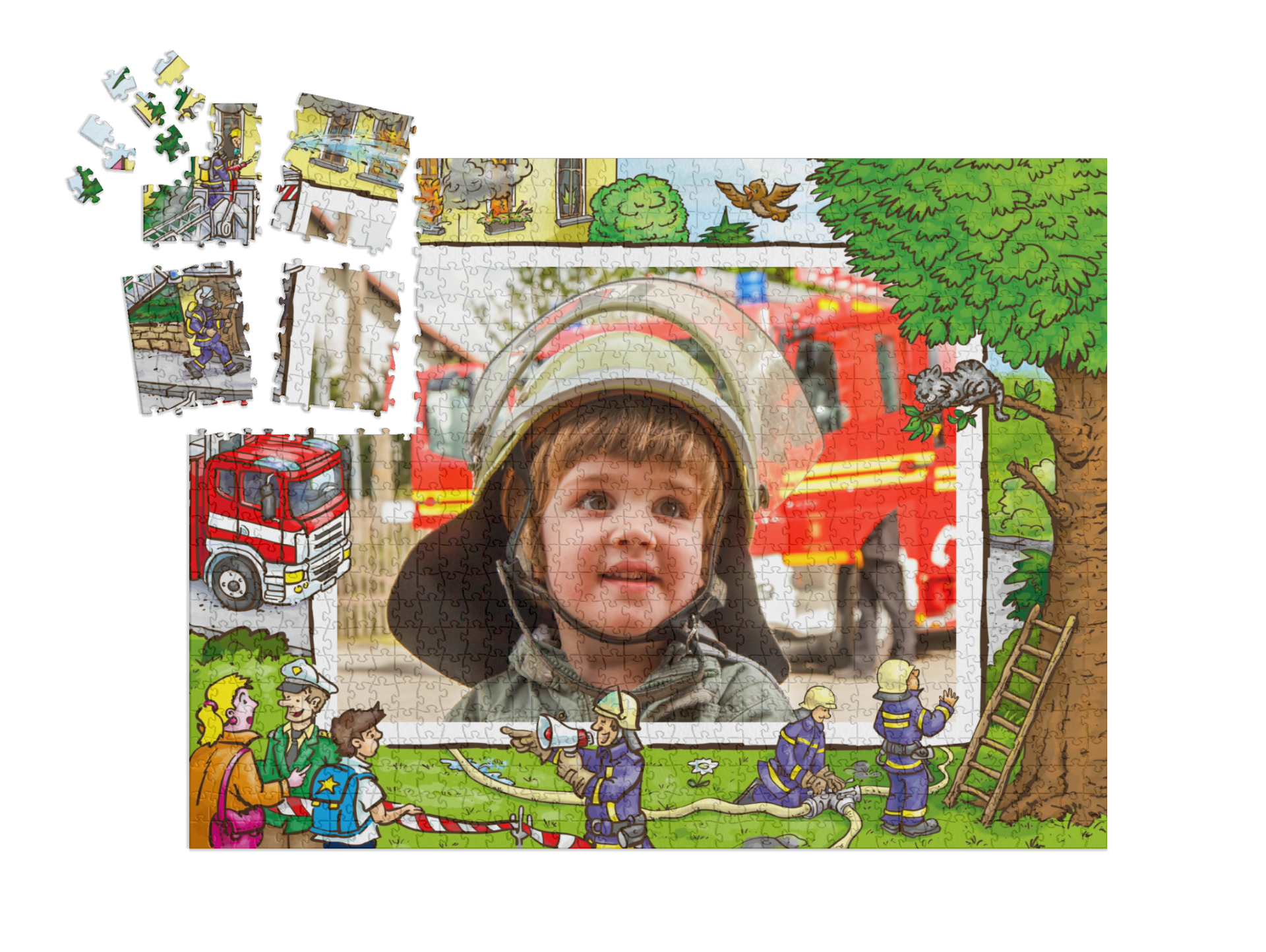 Intervention des pompiers